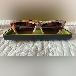 KREWE sunglasses with case.  Brigitte Gelato Style..